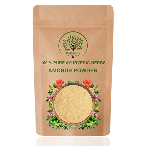 RADANYA Ayurveda Amchur Powder - Dry Mango Powder - Dried Mango Powder, 400 Grams