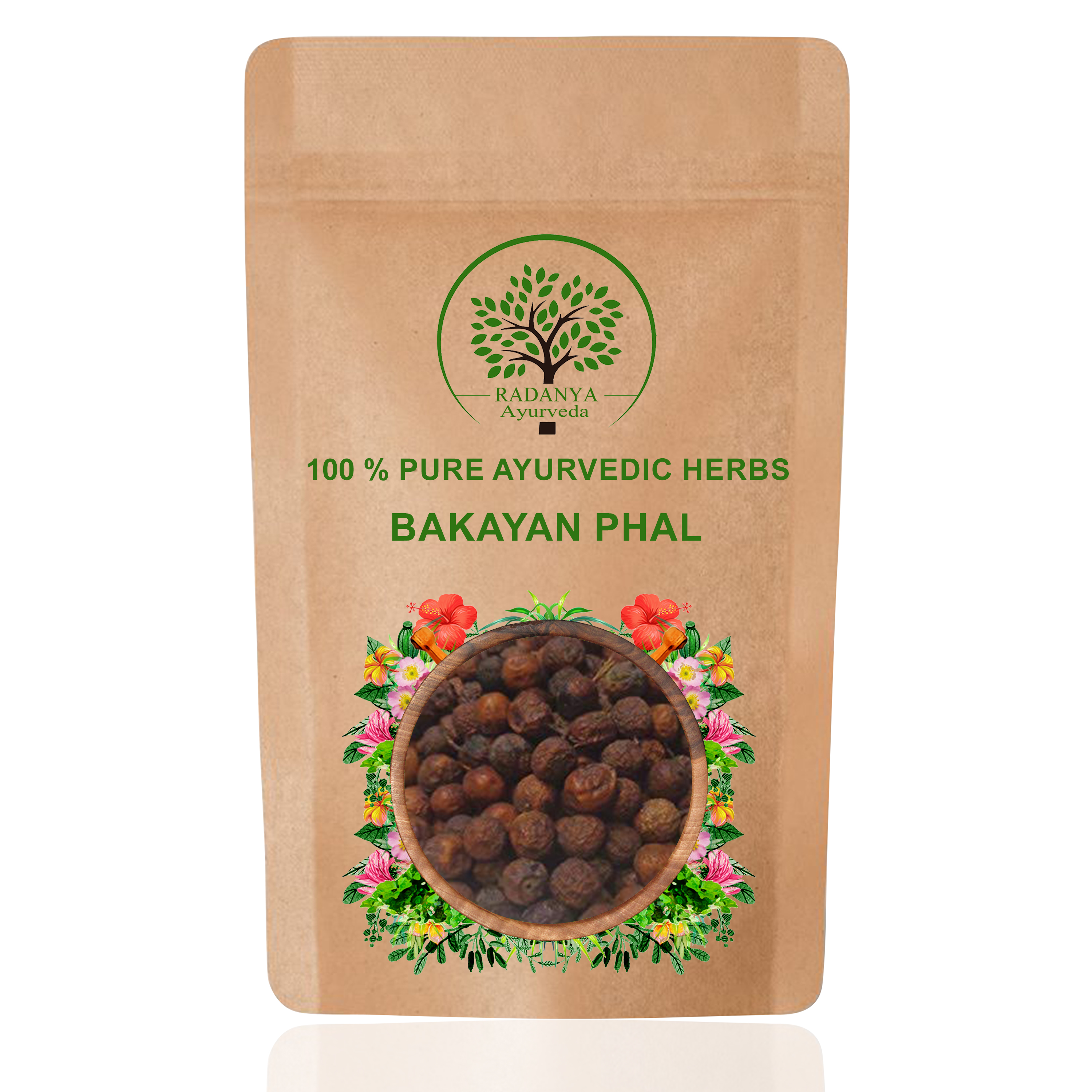 RADANYA Ayurveda Bakayan Fruit Bakain Phal Melia Azedarach, 250 Grams ...