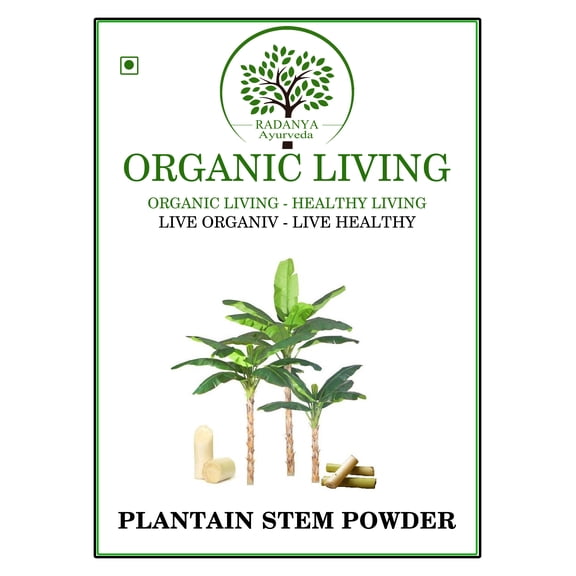 RADANYA Ayurveda Plantain Stem Powder, Pack Size: 100g