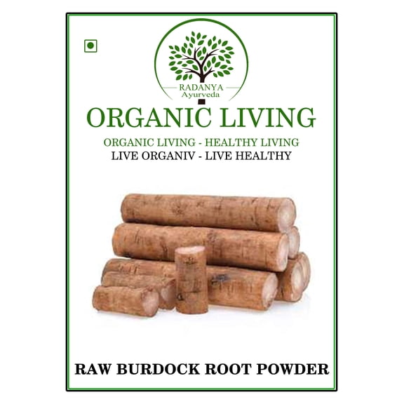 RADANYA Ayurveda Raw Burdock Root Powder, Pack Size: 50g
