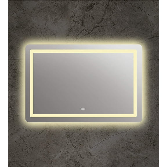 RADIANCE Goods Back Lit LED Mirror 4000K Warm White 36" Wide