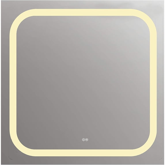 RADIANCE Goods Embedded LED Mirror 4000K Warm White 24" Wide