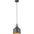 thumbnail image 1 of RADIANCE Goods Industrial-Style 1 Light Rubbed Bronze Ceiling Mini Pendant 8" Wide, 1 of 3