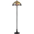 thumbnail image 1 of RADIANCE Goods Tiffany-Style 2 Light Victorian Floor Lamp 18" Shade, 1 of 2