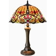 thumbnail image 1 of RADIANCE Goods Tiffany-Style 2 Light Victorian Table Lamp 18" Shade, 1 of 4