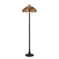 thumbnail image 1 of RADIANCE Goods Tiffany-Style 3 Light Dragonfly Floor Lamp 18" Shade, 1 of 4