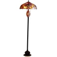 thumbnail image 1 of RADIANCE Goods Tiffany-Style 3 Light Victorian Double Lit Floor Lamp 18" Shade, 1 of 3