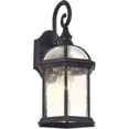 thumbnail image 1 of RADIANCE Goods Transitional 1 Light Black Outdoor Wall Sconce 16" Height, 1 of 4
