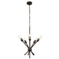 thumbnail image 1 of RADIANCE Goods Transitional 5 Light Rubbed Bronze Ceiling Pendant 16" Wide, 1 of 3