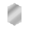 thumbnail image 1 of RADIANCE Goods Verical/Horizontal Hanging Novelty Shaped Frameless Wall Mirror 35" Height, 1 of 5
