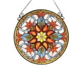 thumbnail image 1 of RADIANCE Goods Victorian Tiffany-Glass Window Panel 24" Wide, 1 of 3