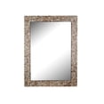 thumbnail image 1 of RADIANCE goods Seashell Finish Rectangular Framed Wall Mirror 32" Height, 1 of 5