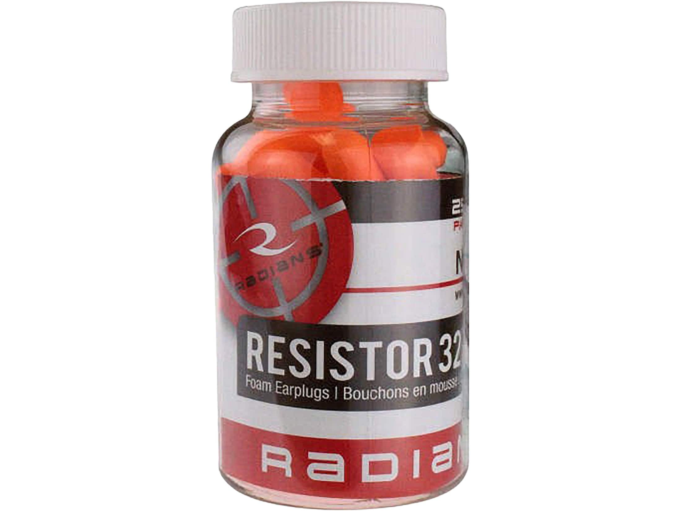 RADIANS FOAM EARPLUGS ORANGE