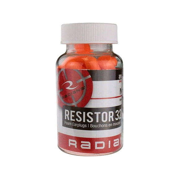 RADIANS FOAM EARPLUGS ORANGE