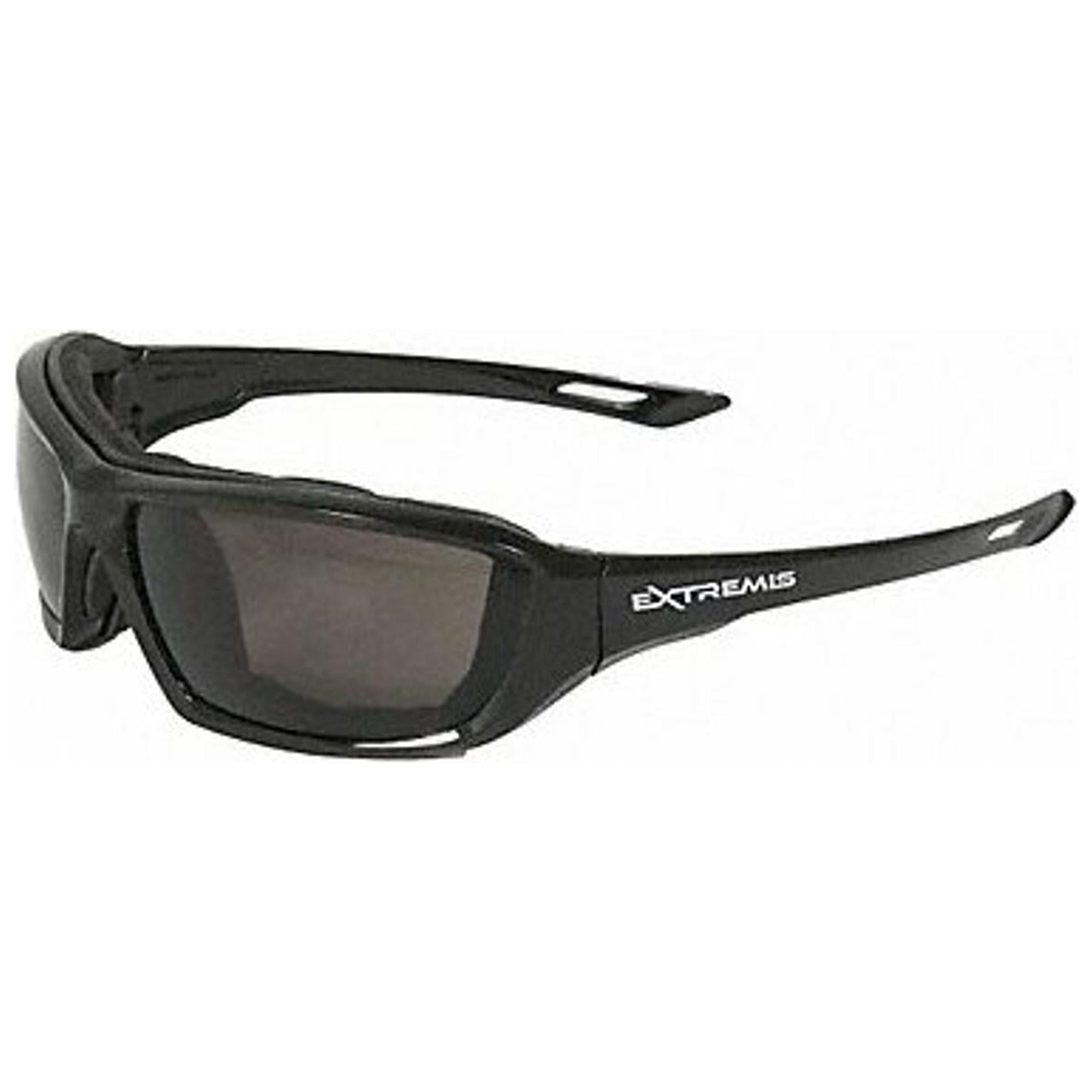 Extremis, Safety Glasses, Anti-Fog, Smoke Lens, Black Frame, Full-Frame