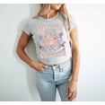 thumbnail image 1 of RADIATE POSITIVITY Micro Rib Baby Crop Tee, 1 of 3