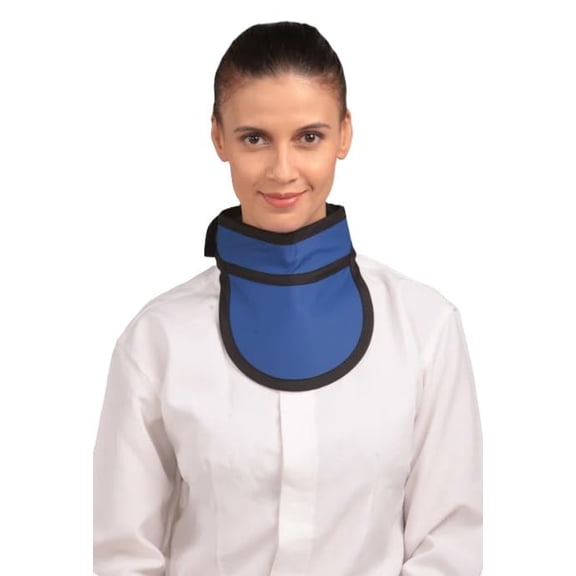 RADIATE Thyroid Collar for X-Rays - Dental Lead Thyroid Shield to Protect Neck and Thyroid During Radiation | 0.3mm Medical Grade Lead - One Size fits Most - Soft and Lightweight - Grey