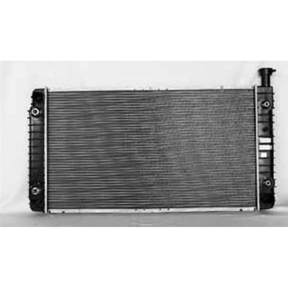 RADIATOR ASSEMBLY IS COMPATIBLE WITH CHEVY 96-02 1500 2500 4.3L V6 262 CID GM3010304 REA412042A 21402 RA1012 15762434 GM3010304 1489 1489