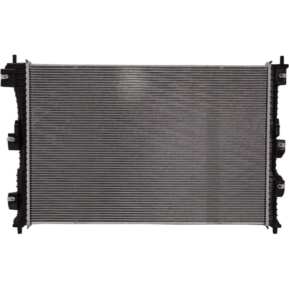 RADIATOR Compatible with 2016-2019 Ford Explorer Police Interceptor Utility Aluminum Core Plastic Tank