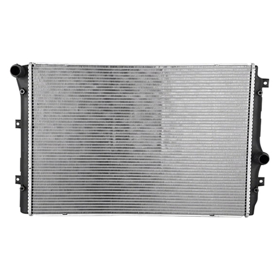 RADIATOR; PRIMARY; 2.0 LITER L4 TDI; PLASTIC AND ALUMINUM