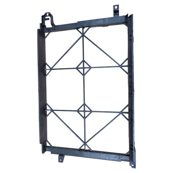 RADIATOR SUPPORT BAFFLE; 1.8L; MADE OF PP PLASTIC AND GLASS FIBER