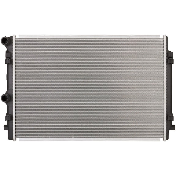RADIATOR; TDI AND E-TRON; MADE OF PLASTIC AND ALUMINUM