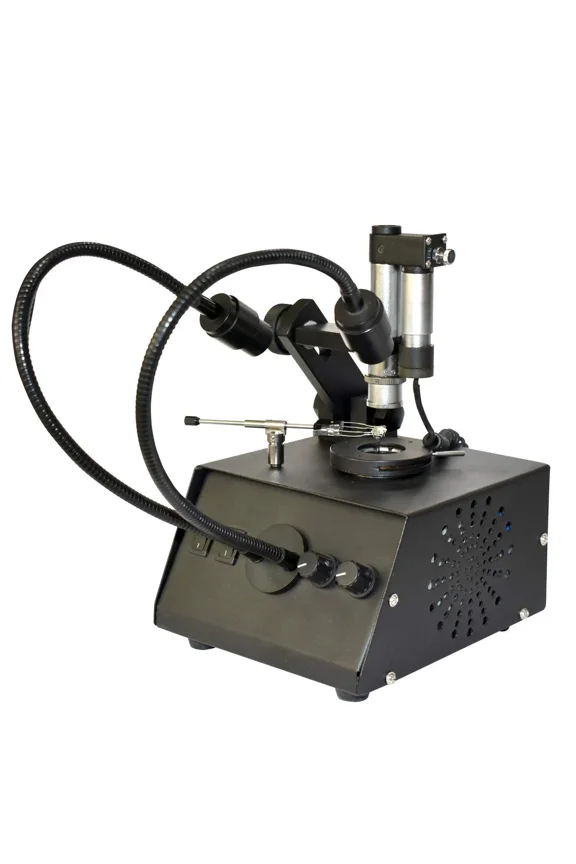 RADICAL Gemology Gemstone Diffraction Prism Spectroscope with Professional Stand