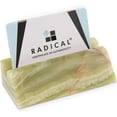 thumbnail image 1 of Radicaln Green Marble Business Card Holder 4 Inch – Elegant Office Desk Organizer | Premium Marble Credit Card Holder for Business Cards & Office Décor, 1 of 6