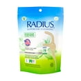 thumbnail image 1 of RADIUS EcoClean Compostable Dental Floss Pick, Adult, Eco-Friendly Dental Care, Peppermint, 75 Count, 1 of 9