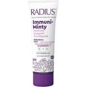 RADIUS ImmuniMinty Immune Support Toothpaste 2.5 Oz - Elderberry Mint - Pack of 1