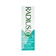 RADIUS Organic Toothpaste, Mint Aloe Neem, 3 oz 85 g