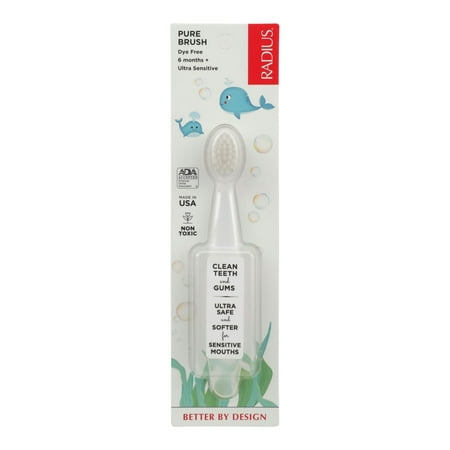 RADIUS Pure Brush 6 Months Ultra Sensitive 1 Toothbrush
