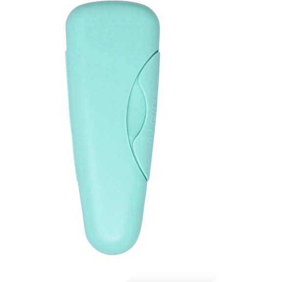 RADIUS Razor Travel Case, BPA-Free Recycled Plastic, Portable for Bathroom, School, Home, Camping - Mint