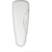 RADIUS Razor Travel Case, BPA-Free Recycled Plastic, Portable for Bathroom, School, Home, Camping - White