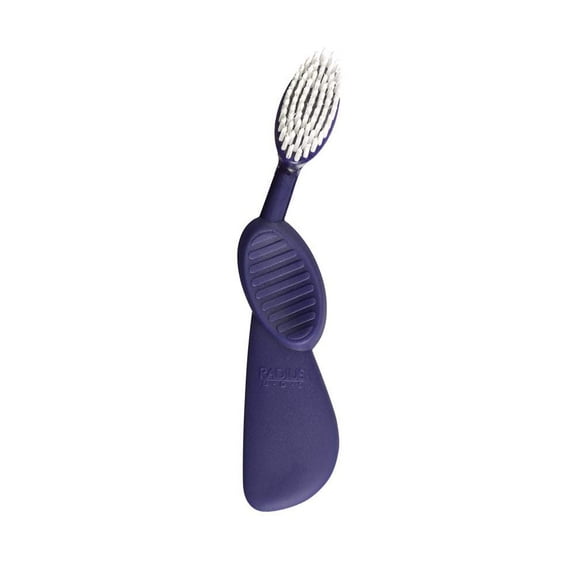 RADIUS Scuba Right Toothbrush, Dark Purple