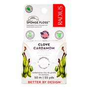 RADIUS Sponge Floss, Clove Cardamom, 55 yds 50 m