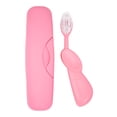 thumbnail image 1 of RADIUS Toothbrush Original Big Brush, BPA Free ADA Accepted - Right Hand - Pink Brush with Pink Case, 1 of 4