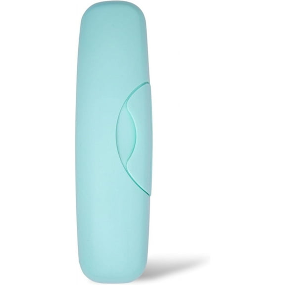 RADIUS Toothbrush Travel Case for Big Brush/Original/ Scuba Brushes, BPA-Free Recycled Plastic, 6.88H - 1.5W - 2L in - Mint