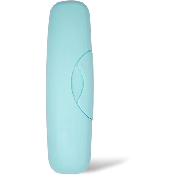 RADIUS Toothbrush Travel Case for Big Brush/Original/ Scuba Brushes, BPA-Free Recycled Plastic, 6.88H - 1.5W - 2L in - Mint
