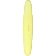 RADIUS Toothbrush Travel Case for Standard Brush, BPA-Free Recycled Plastic, 8.25H - 1.38W - 1.75L in - Lemon