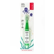 RADIUS Totz Toothbrush Extra Soft Brush BPA Free & ADA Accepted Designed for Delicate Teeth & Gums for Children 18 Months & Up - Green Sparkle - Pack of 1