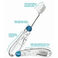 thumbnail image 1 of RADIUS Tour Travel Brush & Case with Replaceable Brush Head ADA Accepted Toothbrush Improve Gum Health - Blue - Pack of 1, 1 of 3