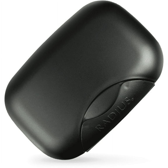 RADIUS Travel Case Soap Dish and Holders Off White