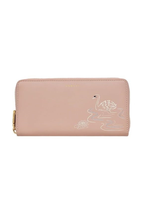 London Swanning Around Large Zip-Around Continental Wallet
