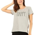thumbnail image 1 of RAE DUNN Women's Short Sleeve Icon T-Shirt Short Sleeve Tee, 1 of 7