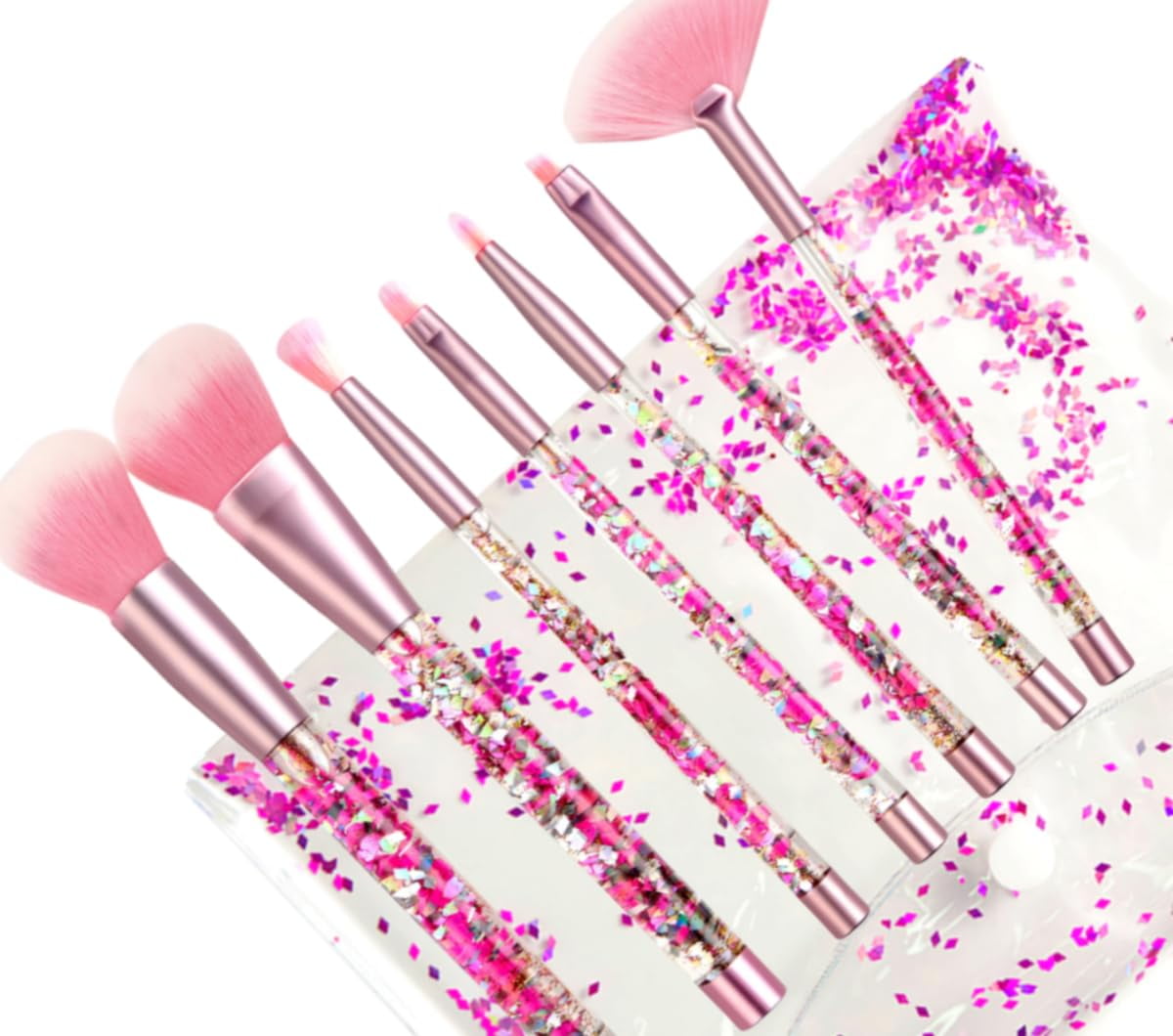 Smiffys Makeup FX Essentials Cosmetic Brush Set Adult Multi Smiffys Makeup FX Essentials Cosmetic Brush Set Adult Multi