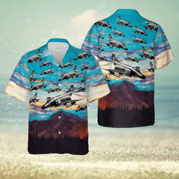 RAF Phantom FG 1 Hawaiian Shirt hawaiisn shirt