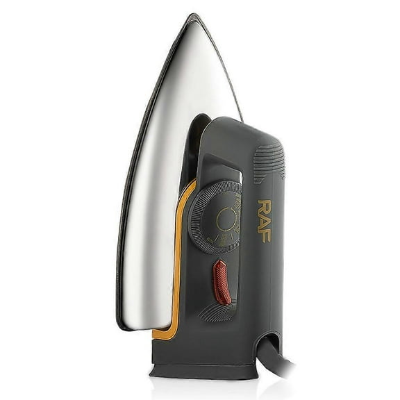 RAF R.1108 1600W Classic Electric Dry Iron Stainless Steel Soleplate Home Ironing Machine,EU Plug
