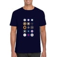 thumbnail image 1 of RAF Roundels Royal Air Force History Design UK Military T-Shirt, for men & women, up to size 5XL, 1 of 3