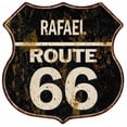thumbnail image 1 of RAFAEL Route 66 Sign Shield Metal Gift Man Cave Gift 211110004338, 1 of 1